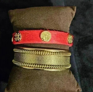 Rustic Cuff Bangle Bracelet